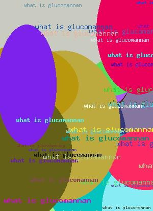 WHAT IS GLUCOMANNAN